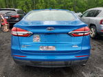 2020 Ford Fusion Se Blue vin: 3FA6P0HD6LR157944