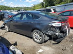 2020 Ford Fusion Se Gray vin: 3FA6P0HD6LR163677