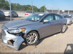 2020 Ford Fusion Se Silver vin: 3FA6P0HD6LR186411