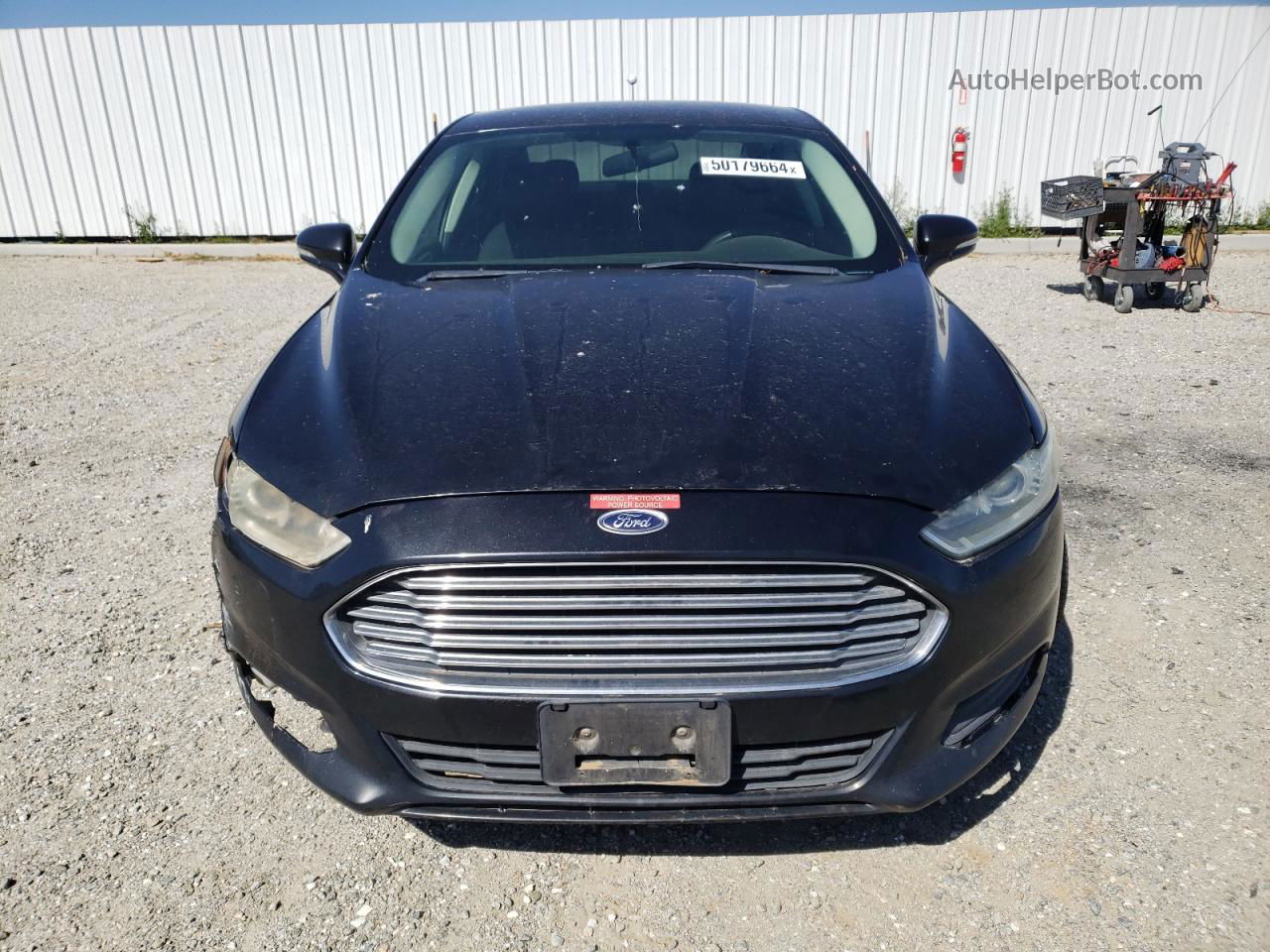 2014 Ford Fusion Se Black vin: 3FA6P0HD7ER221766