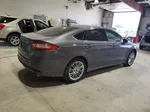 2014 Ford Fusion Se Gray vin: 3FA6P0HD7ER348629