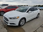 2015 Ford Fusion Se White vin: 3FA6P0HD7FR162476