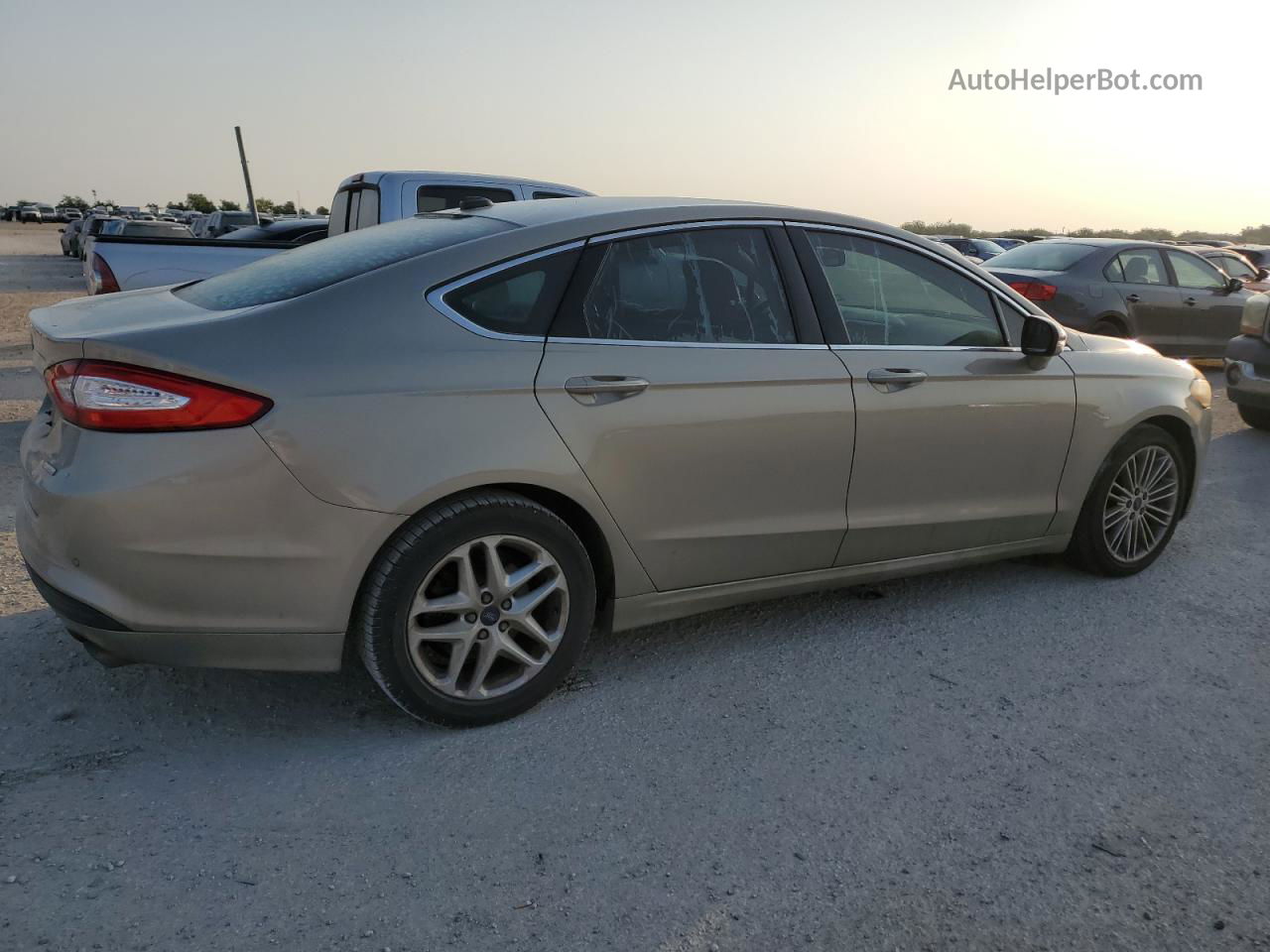 2015 Ford Fusion Se Cream vin: 3FA6P0HD7FR177771