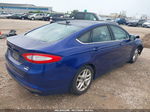 2015 Ford Fusion Se Blue vin: 3FA6P0HD7FR210459