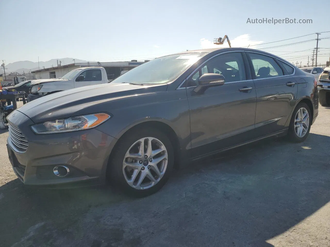 2015 Ford Fusion Se Charcoal vin: 3FA6P0HD7FR305751