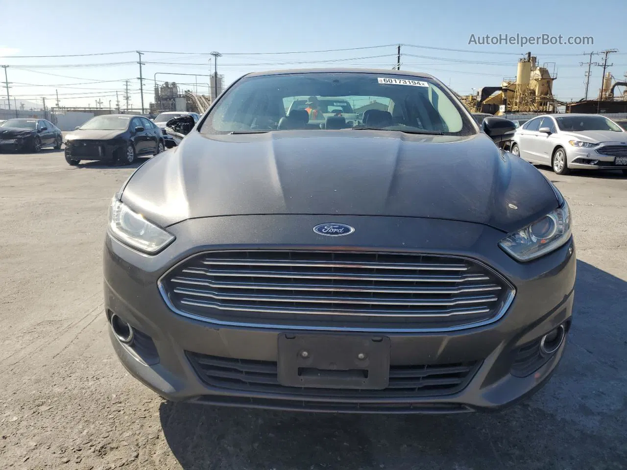 2015 Ford Fusion Se Charcoal vin: 3FA6P0HD7FR305751