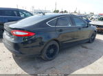 2016 Ford Fusion Se Black vin: 3FA6P0HD7GR112596