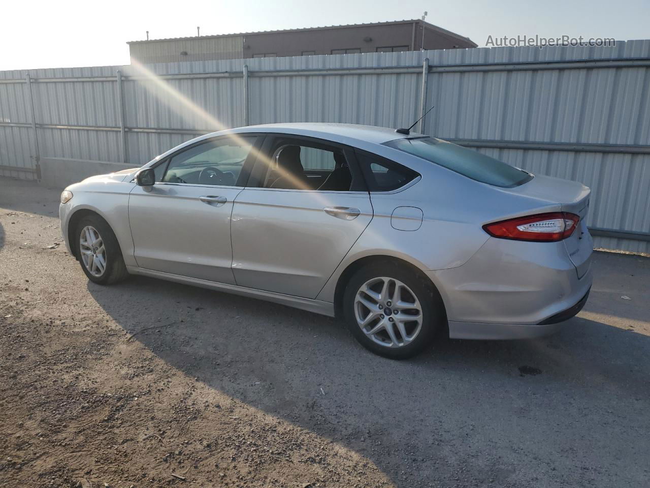 2016 Ford Fusion Se Silver vin: 3FA6P0HD7GR180428