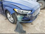 2016 Ford Fusion Se Blue vin: 3FA6P0HD7GR354904