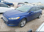 2016 Ford Fusion Se Синий vin: 3FA6P0HD7GR354904