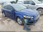 2016 Ford Fusion Se Blue vin: 3FA6P0HD7GR354904