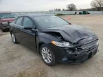 2017 Ford Fusion Se Black vin: 3FA6P0HD7HR117167