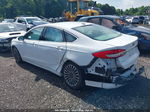 2017 Ford Fusion Se White vin: 3FA6P0HD7HR165767