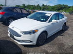 2017 Ford Fusion Se White vin: 3FA6P0HD7HR165767