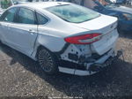 2017 Ford Fusion Se White vin: 3FA6P0HD7HR165767