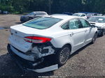 2017 Ford Fusion Se White vin: 3FA6P0HD7HR165767