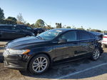 2017 Ford Fusion Se Black vin: 3FA6P0HD7HR306045