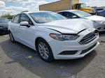 2017 Ford Fusion Se White vin: 3FA6P0HD7HR307034