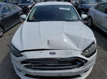 2017 Ford Fusion Se White vin: 3FA6P0HD7HR307034