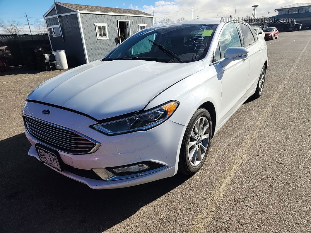 2017 Ford Fusion Se vin: 3FA6P0HD7HR317417