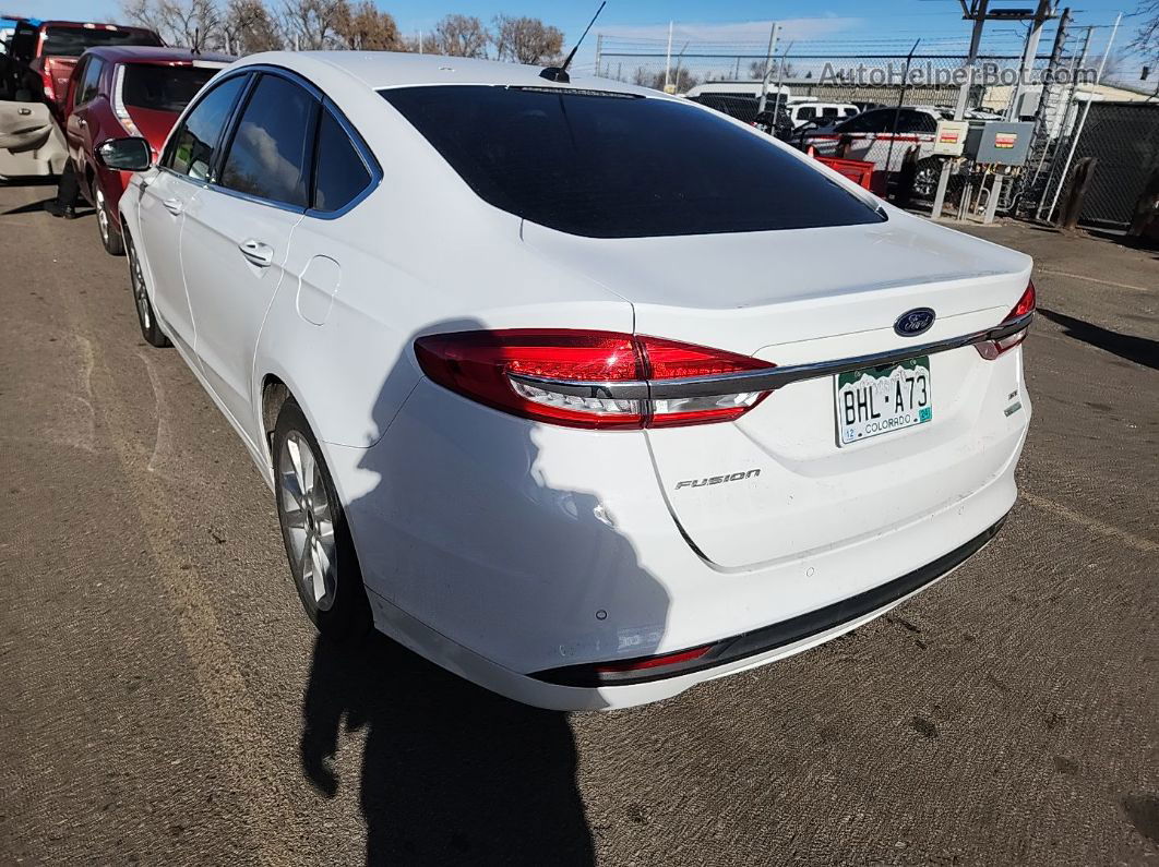 2017 Ford Fusion Se vin: 3FA6P0HD7HR317417