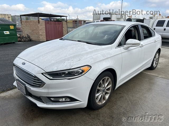 2017 Ford Fusion Se vin: 3FA6P0HD7HR337456