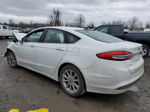 2017 Ford Fusion Se White vin: 3FA6P0HD7HR414195