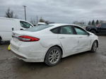 2017 Ford Fusion Se White vin: 3FA6P0HD7HR414195