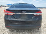 2018 Ford Fusion Se Black vin: 3FA6P0HD7JR180551