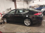 2018 Ford Fusion Se Black vin: 3FA6P0HD7JR203682