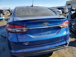 2018 Ford Fusion Se Blue vin: 3FA6P0HD7JR232129