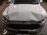 2018 Ford Fusion Se White vin: 3FA6P0HD7JR275725