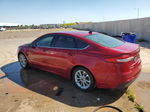 2019 Ford Fusion Se Maroon vin: 3FA6P0HD7KR135286