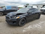 2019 Ford Fusion Se Черный vin: 3FA6P0HD7KR172452