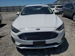 2019 Ford Fusion Se White vin: 3FA6P0HD7KR203943