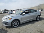 2020 Ford Fusion Se Silver vin: 3FA6P0HD7LR114102