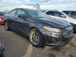 2020 Ford Fusion Se Gray vin: 3FA6P0HD7LR122989