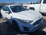 2020 Ford Fusion Se White vin: 3FA6P0HD7LR148248