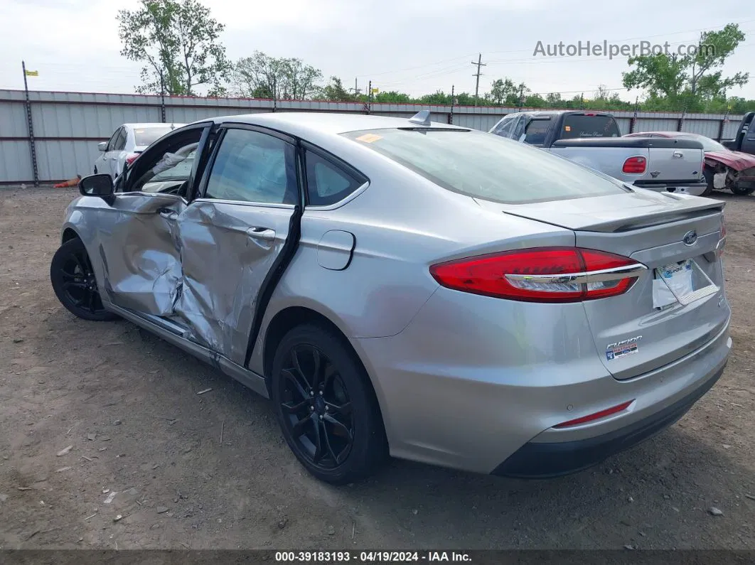 2020 Ford Fusion Se Серебряный vin: 3FA6P0HD7LR168967