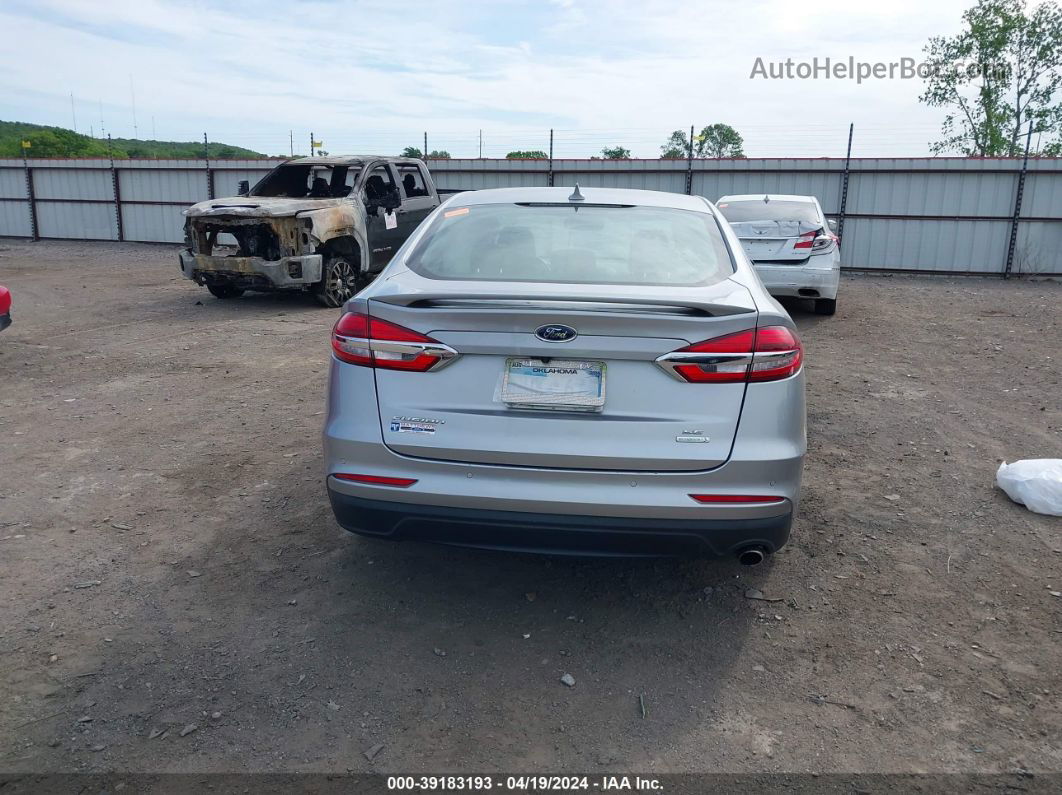 2020 Ford Fusion Se Silver vin: 3FA6P0HD7LR168967