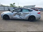 2020 Ford Fusion Se Silver vin: 3FA6P0HD7LR168967