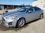 2020 Ford Fusion Se Silver vin: 3FA6P0HD7LR171691