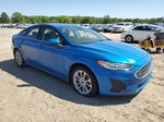 2020 Ford Fusion Se Blue vin: 3FA6P0HD7LR229735