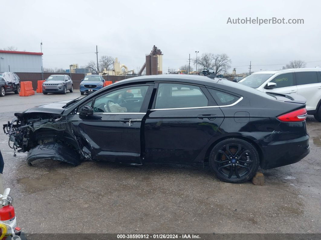 2020 Ford Fusion Se Black vin: 3FA6P0HD7LR254909