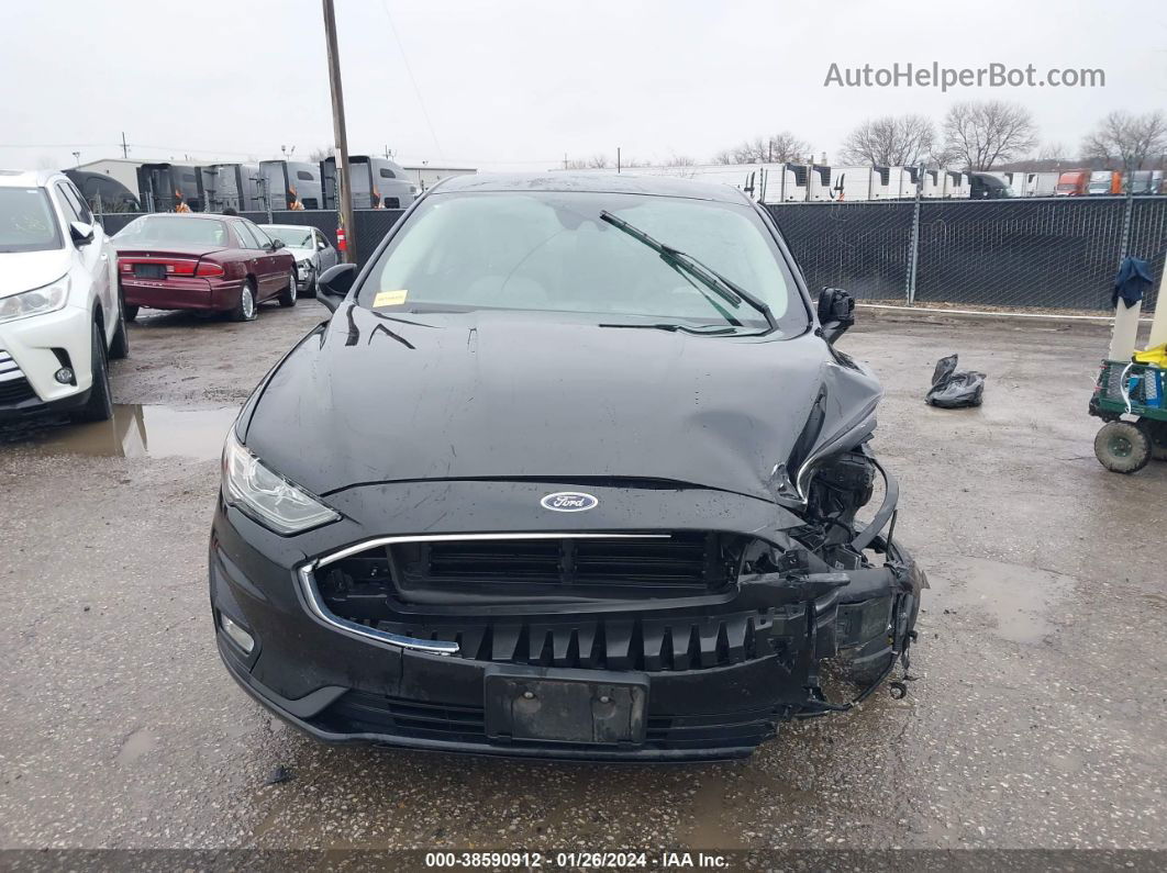 2020 Ford Fusion Se Black vin: 3FA6P0HD7LR254909