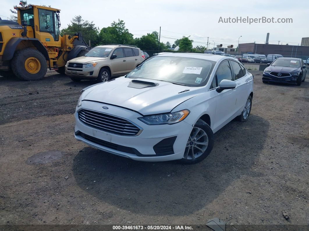 2020 Ford Fusion Se Белый vin: 3FA6P0HD7LR261844