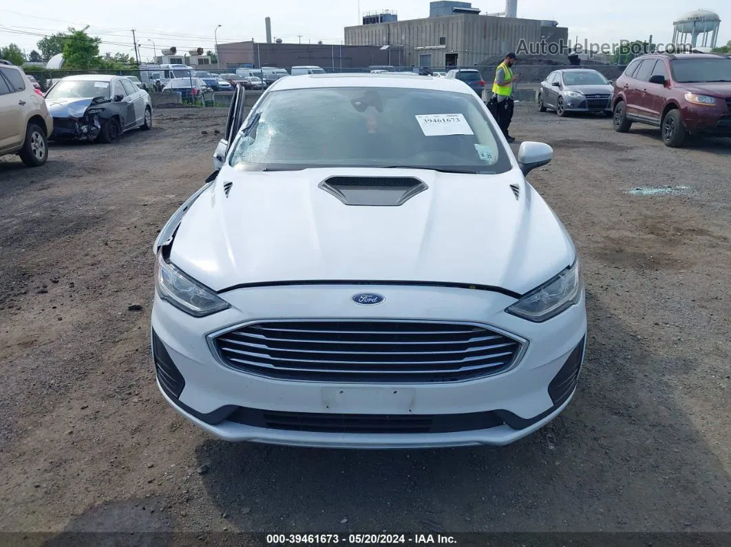 2020 Ford Fusion Se Белый vin: 3FA6P0HD7LR261844