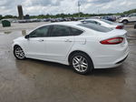 2014 Ford Fusion Se White vin: 3FA6P0HD8ER130148