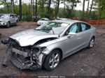 2014 Ford Fusion Se Серебряный vin: 3FA6P0HD8ER162341