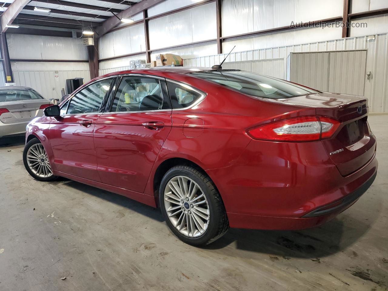 2014 Ford Fusion Se Red vin: 3FA6P0HD8ER178104